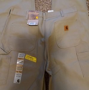 Tan Carhart Work Pants (Original fit)